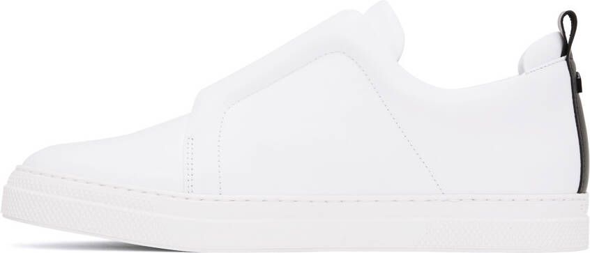 Pierre Hardy White Slider Sneakers