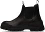 Polo Ralph Lauren Black Oslo Chelsea Boots - Thumbnail 3