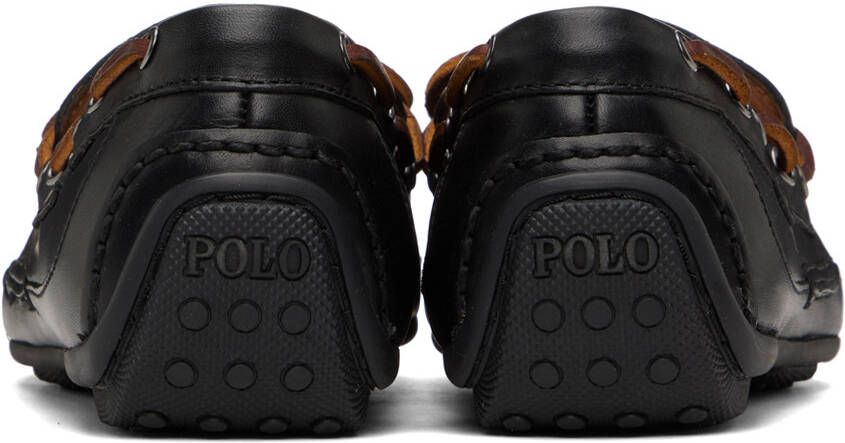 Polo Ralph Lauren Black Roberts Loafers