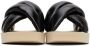 Proenza Schouler Black Padded Float Sandals - Thumbnail 2