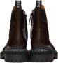 Proenza Schouler Brown Lug Sole Combat Boots - Thumbnail 2