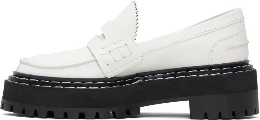 Proenza Schouler Off-White Lug Sole Platform Loafers