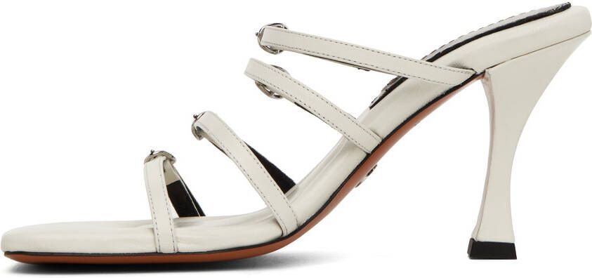 Proenza Schouler Off-White Square Heeled Sandals