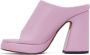 Proenza Schouler Purple Forma Platform Sandals - Thumbnail 3