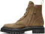 Proenza Schouler Taupe Lug Sole Combat Boots - Thumbnail 3