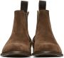 PS by Paul Smith Brown Suede Gerald Chelsea Boots - Thumbnail 2