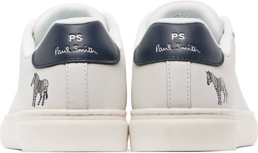 PS by Paul Smith White Rex Zebra Sneakers