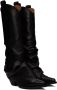 R13 Black Sleeve Cowboy Boots - Thumbnail 4
