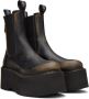 R13 Black Double Stack Chelsea Boots - Thumbnail 4