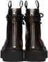 R13 Black Single Stack Lace-Up Boots - Thumbnail 2