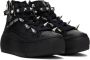 R13 Black Studded Kurt Sneakers - Thumbnail 4