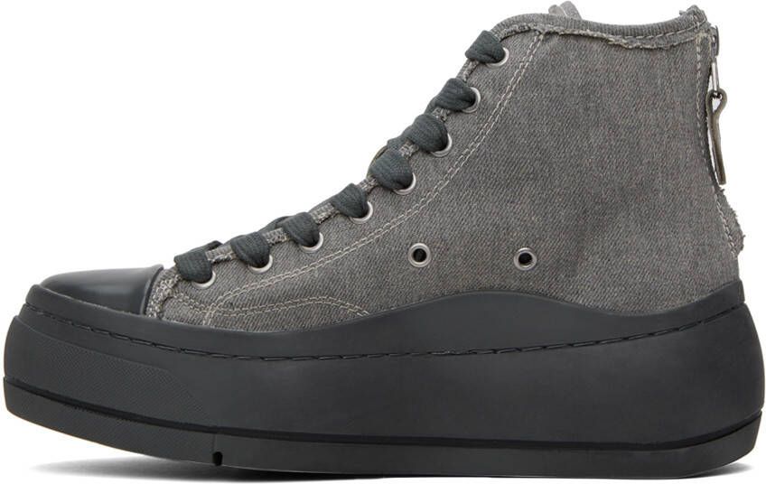 R13 Gray Kurt Sneakers