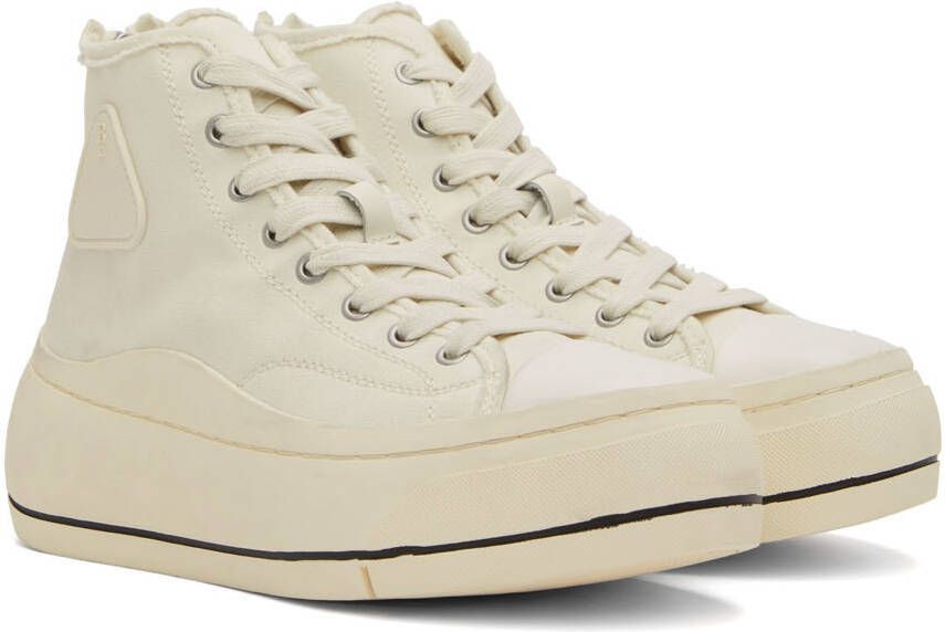 R13 Off-White Kurt High-Top Sneakers
