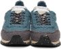 Rag & bone Blue & Grey Sherpa Retro Runner Sneakers - Thumbnail 2