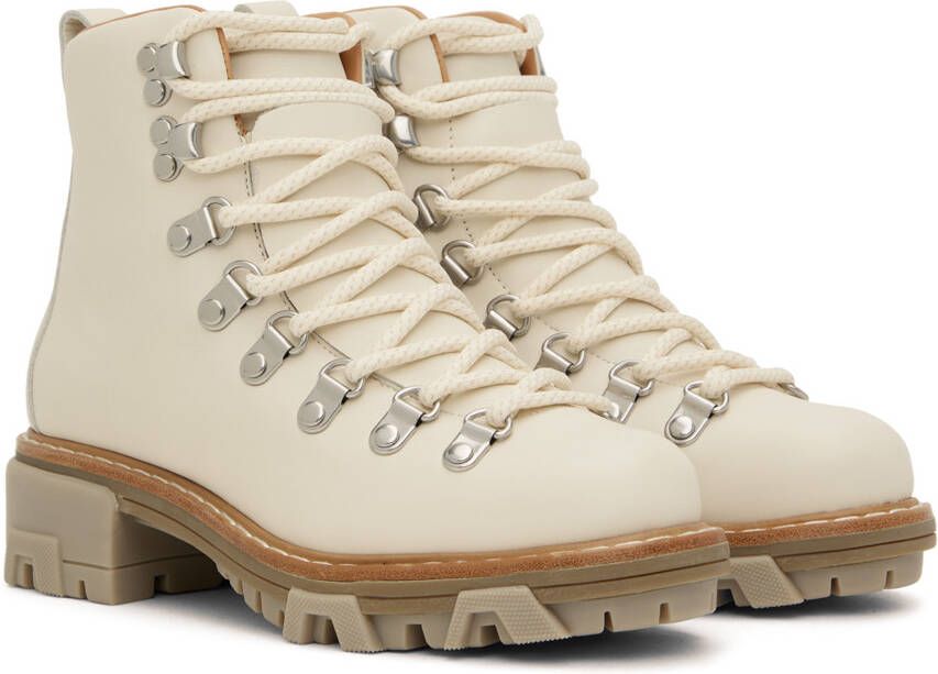rag & bone Off-White Shiloh Hiker Ankle Boots