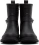 Rag & bone Black Moto Rain Boots - Thumbnail 2