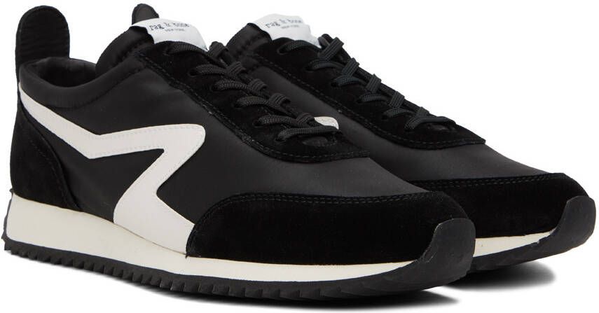 rag & bone Black Retro Runner Sneakers