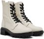 Rag & bone White Shiloh Ankle Boots - Thumbnail 4