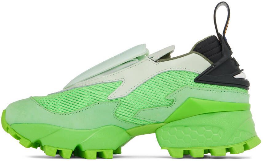 Reebok by Pyer Moss Green Tail Fury Sneakers