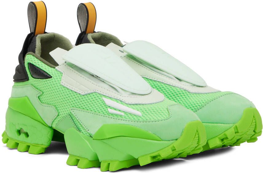 Reebok by Pyer Moss Green Tail Fury Sneakers