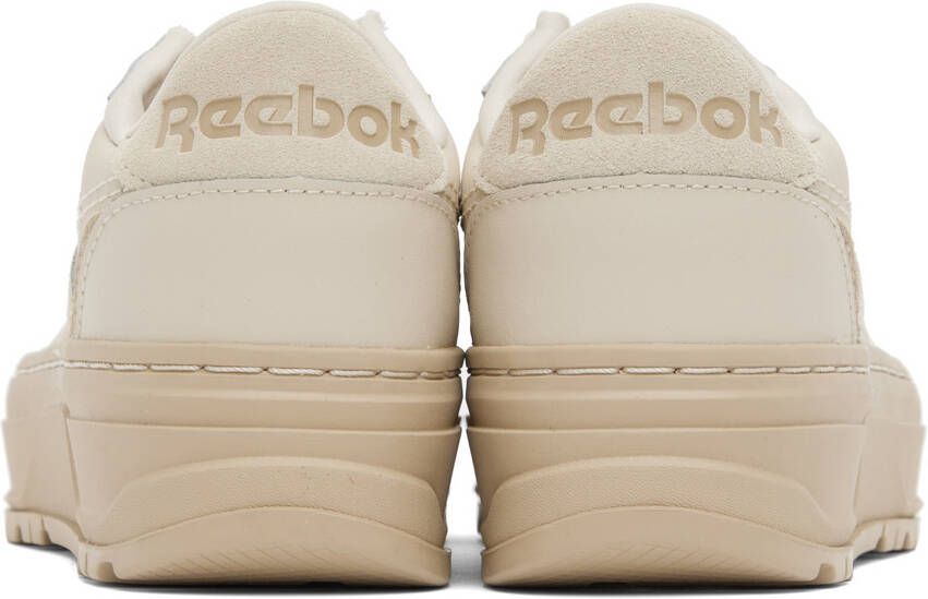 Reebok Classics Beige Club C Double Geo Sneakers