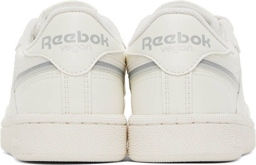 Reebok Classics Off-White & Gray Club C 85 Sneakers