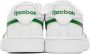 Reebok Classics White & Green Club C Revenge Sneakers - Thumbnail 2