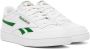 Reebok Classics White & Green Club C Revenge Sneakers - Thumbnail 4