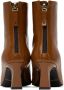 Reike Nen Brown Slim Lined Ankle Boots - Thumbnail 2
