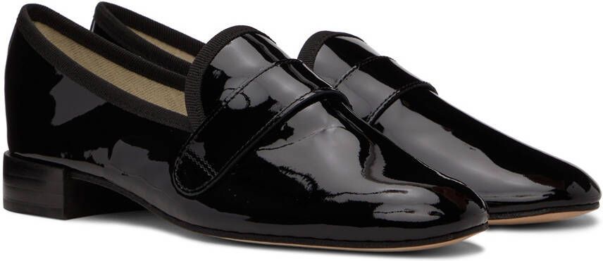 Repetto Black Patent Leather Michael Loafers