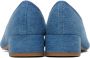 Repetto Blue Camille Denim Ballerina Heels - Thumbnail 2