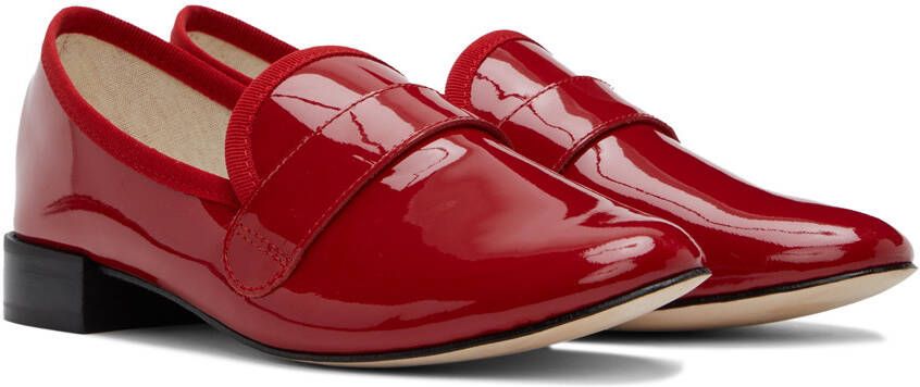 Repetto Red Michael Loafers