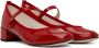 Repetto Red Rose Heels - Thumbnail 4