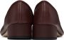 Repetto SSENSE Exclusive Burgundy Camille Heels - Thumbnail 2