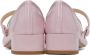 Repetto SSENSE Exclusive Pink Rose Ballerina Heels - Thumbnail 2