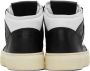 Rhude Black & White Cabriolets Sneakers - Thumbnail 2