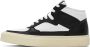 Rhude Black & White Cabriolets Sneakers - Thumbnail 3