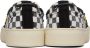 Rhude Black & White Checker Sneakers - Thumbnail 2
