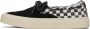 Rhude Black & White Checker Sneakers - Thumbnail 3