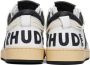 Rhude Black & White Rhecess Low Sneakers - Thumbnail 2