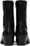 Rhude Black Leather Chelsea Boots - Thumbnail 2