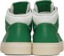 Rhude Green & White Cabriolets Sneakers - Thumbnail 2