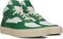 Rhude Green & White Cabriolets Sneakers - Thumbnail 4