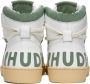 Rhude Green & White Rhecess Hi Sneakers - Thumbnail 2