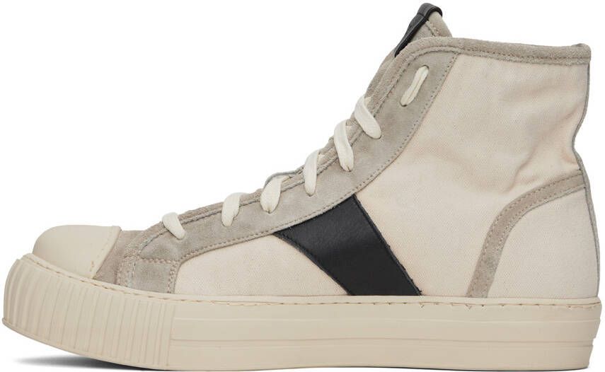 Rhude Off-White & Gray Bel Airs Sneakers