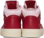 Rhude Red & White Cabriolets Sneakers - Thumbnail 2