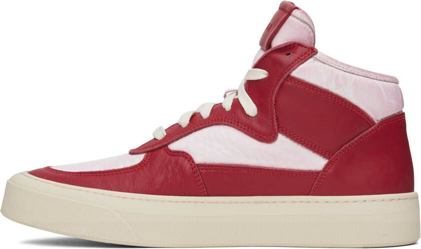 Rhude Red & White Cabriolets Sneakers