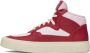 Rhude Red & White Cabriolets Sneakers - Thumbnail 3