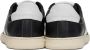 Rhude SSENSE Exclusive Black & White Court Sneakers - Thumbnail 6