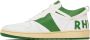 Rhude White & Green Rhecess Low Sneakers - Thumbnail 5